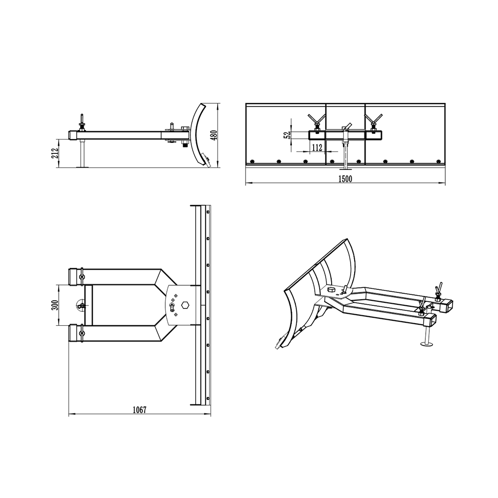 제설기 블레이드 details